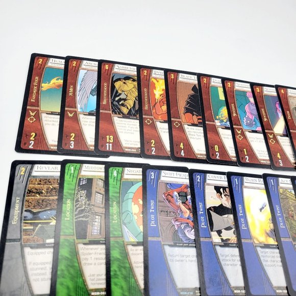Upper Deck 2004 Marvel VS System Trading Card Game Mixed Lot of 30+ CCG TCG - Picture 2 of 10